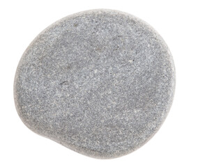 Sea stone isolated on a white background.