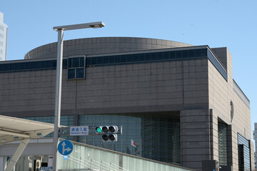 錦通久屋交差点の信号機