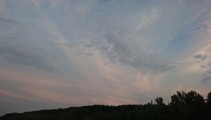 strong clouds in the sky