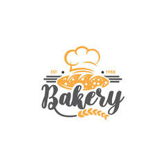 Vintage Retro Bakery Logo Badges And Labels Stock Vector