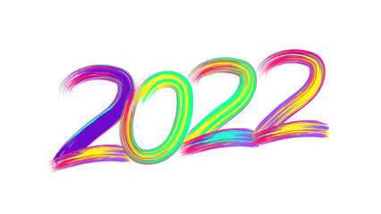 Chinese new year poster design. Decorate numbers 2020. Vector illustration.