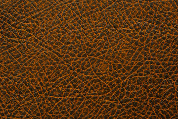 Brown leather background or texture. High resolution photo.
