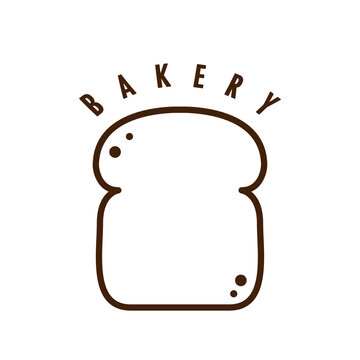 Bread vector. bread symbol. wallpaper. free space for text. bread logo design.