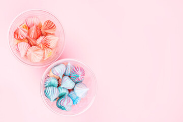 Obraz premium Colorful desserts pattern.