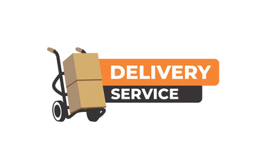 Illustration vector graphic of logistics delivery service