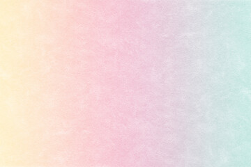 Multicolored pastel abstract background.Gentle tones paper texture. Light gradient. The colour is...
