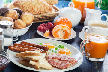 Fresh english breakfast