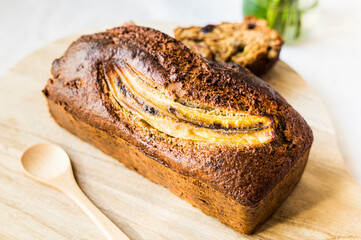 Bandeja de pan de plátano