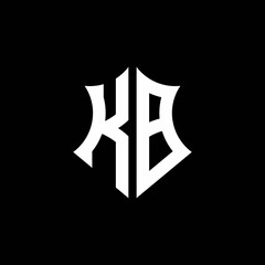 KB monogram logo with a sharp shield style