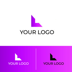 L logo letter logo design minimal and modern logotype vector template