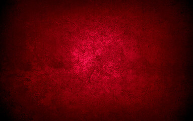 Old wall texture cement black red  background abstract dark color design are light with white gradient background.