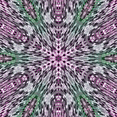 Abstract mosaic style pattern 