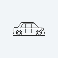 Limousine icon. Limo symbol modern, simple, vector, icon for website design, mobile app, ui. Vector Illustration