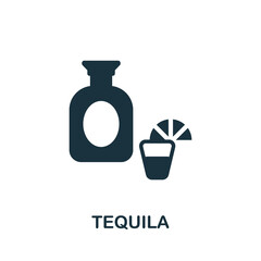 Tequila icon. Simple element from drinks collection. Creative Tequila icon for web design, templates, infographics and more