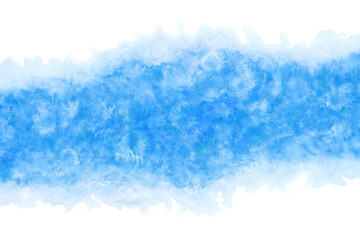 水 波 ブルー 夏 水彩 背景