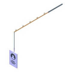 Personal data fraud icon. Isometric of personal data fraud vector icon for web design isolated on white background