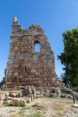 Perge Ancient City in Antalya Province, Turkey