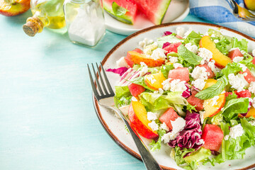 Summer watermelon salad