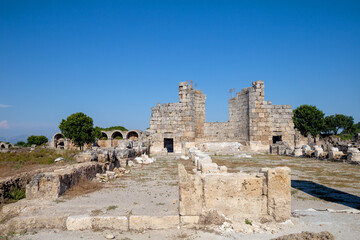 Perge Ancient City in Antalya Province, Turkey