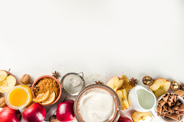 Autumn baking concept