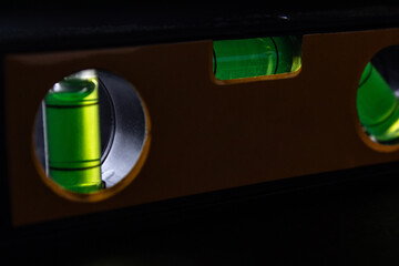 Liquid level in backlight, tool, measuring device
