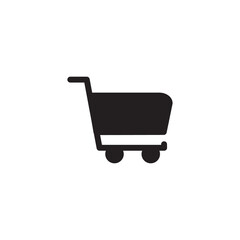Fototapeta na wymiar Shopping cart icon vector