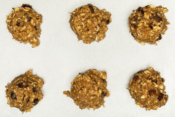 Oatmeal Raisin Cookie Dough Balls