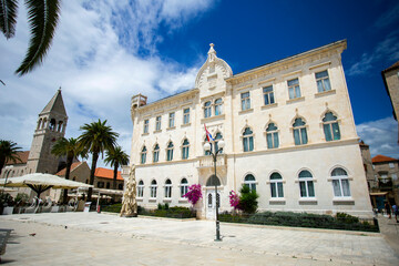Part of city of Trogir in Croatia