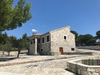 Fototapeta na wymiar Old traditional dalmatian house on Ciovo island