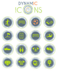 football icon set