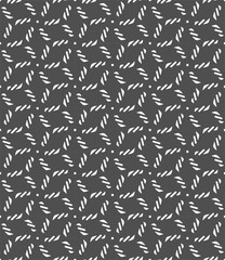 Repeat Geometric Graphic Gatsby Pattern Texture. Seamless Modern Vector Symmetrical Design Pattern. Repetitive East Arc Shapes 
