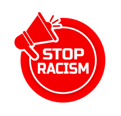 stop racism sign