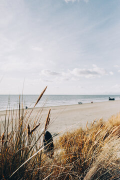 Nordseestrand in Bl&aring;vand in D&auml;nemark