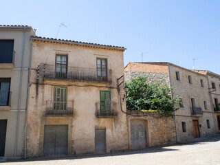 Fototapeta na wymiar Castellnou d'Oluges, Cervera, Segarra, Lérida, Lleida