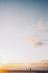 Nordseestrand in Vejers in Dänemark