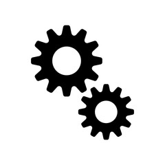 Gear Settings Icon Vector Illustration