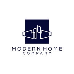 modern home logo vector illustrator