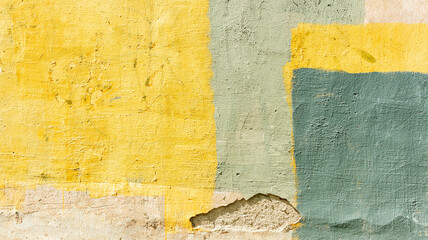 wall painted with different colors, backgrounds, textures