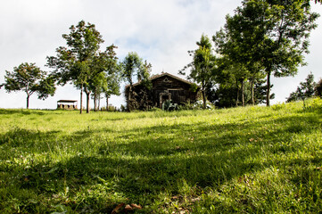 A country house in the countryside to spend quiet vacations in a relaxing place