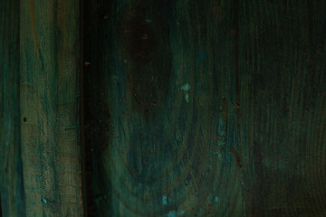 Green color wooden background