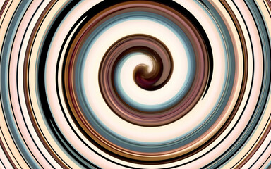 Brown and cream twirl background