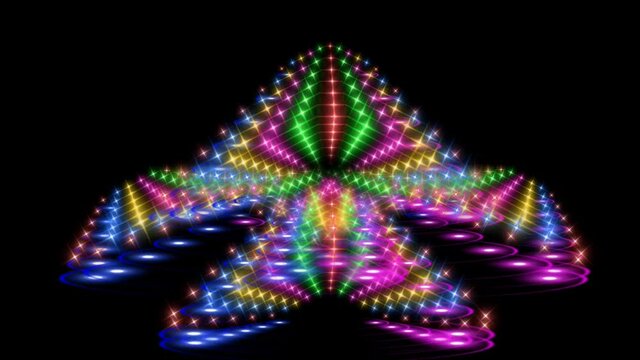 LASER SHOW  THEME digitaly generated new form lightining scheme