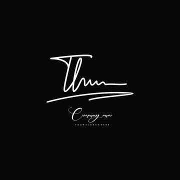 TL initials signature logo. Handwriting logo vector templates. Hand drawn Calligraphy lettering Vector illustration.
