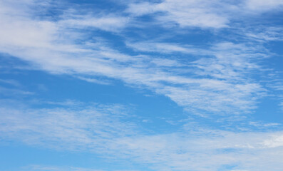 Fototapeta premium Blue brigt beautiful and clean sky in sunny day