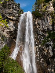 Obraz premium Mirafall in the Oetschergraeben Gorge in Austria
