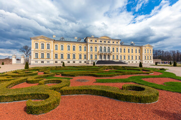 Naklejka premium rundale palace near riga,estonia