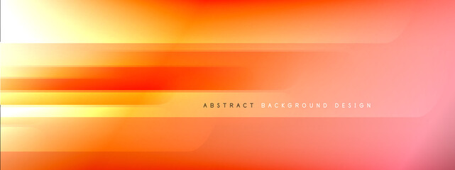 Motion concept neon shiny lines on liquid color gradients abstract backgrounds. Dynamic shadows and lights templates for text