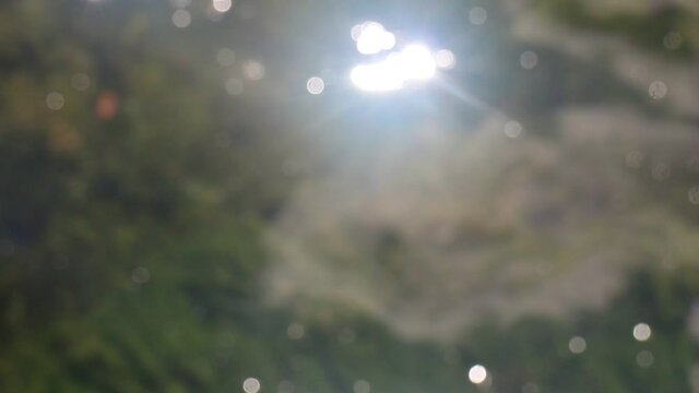 water movement closeup