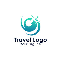 Travel logo icon vector design illustration