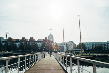 Streifzug am herbstlichen Ryck in Greifswald - Spaziergang am Wasser